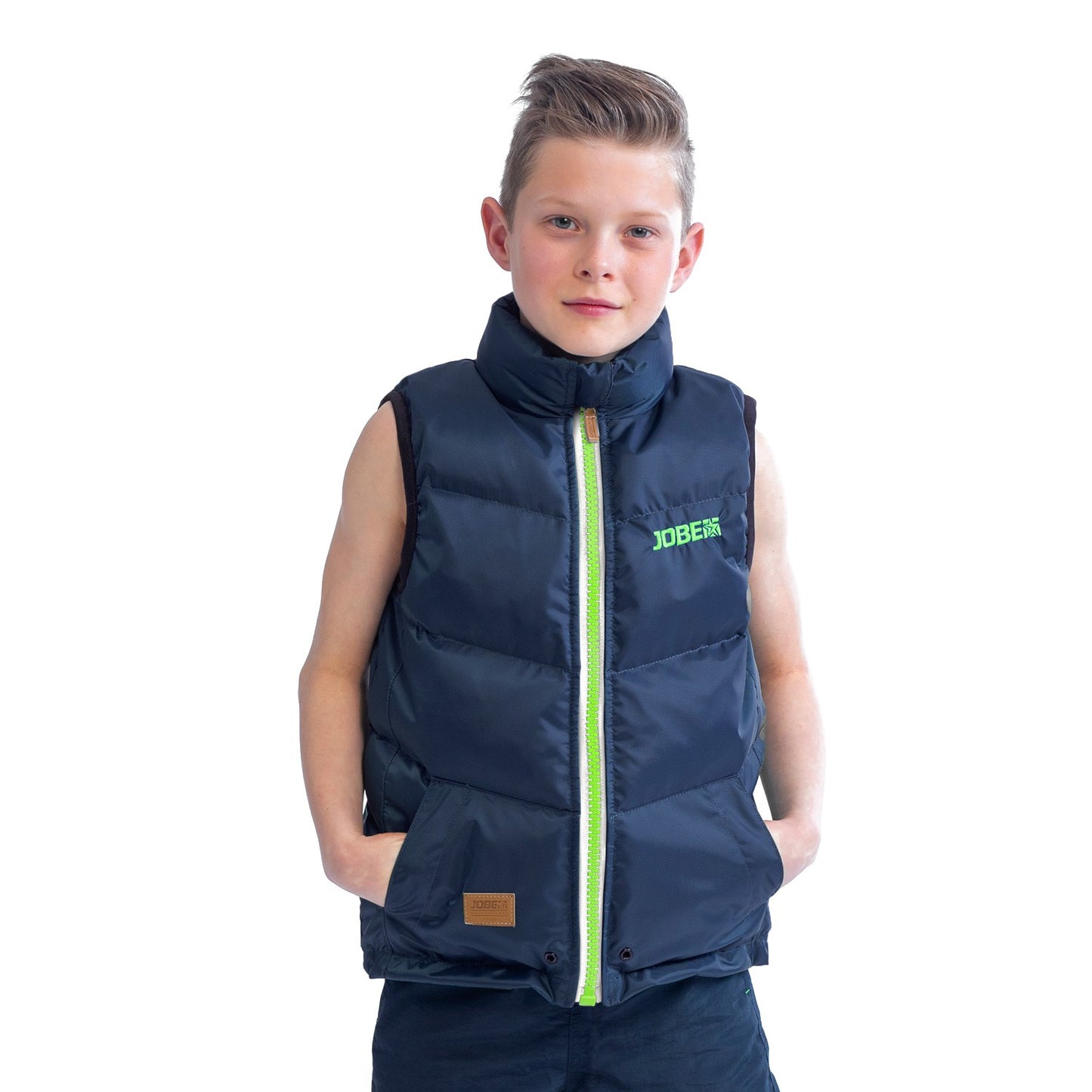 Jobe 50 Newton Bodywarmer Kinder Mitternachtsblau