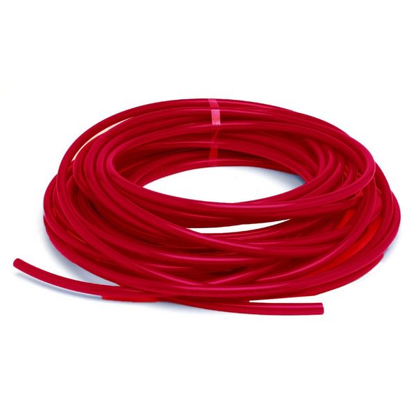 Halbstarrer Steckschlauch W4, 12 mm x 8,5 mm, Rot, 25 Meter