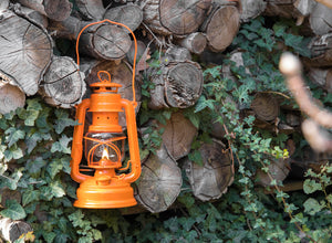 Feuerhand Baby Special 276 Hurricane Lantern - Pastel Orange