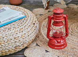 Feuerhand Baby Special 276 Hurricane Lantern - Brick Red