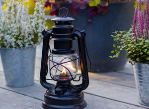 Feuerhand Baby Special 276 Hurricane Lantern - Matte Black
