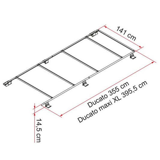 Fiamma Dachreling Ducato