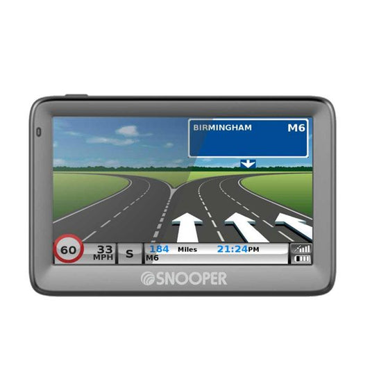 Snooper Ventura S5100 5" LCD-Navigationsgerät für Wohnwagen und Wohnmobile