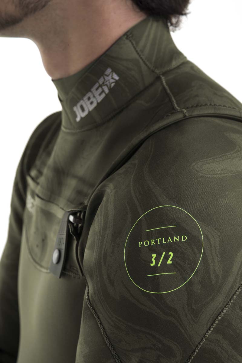 Jobe PORTLAND 3/2mm Wetsuit - Mens - Marble Green - Medium (MT)