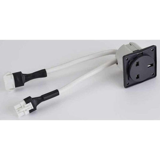 Prise Berker 230 V (queues d'entrée et de sortie)