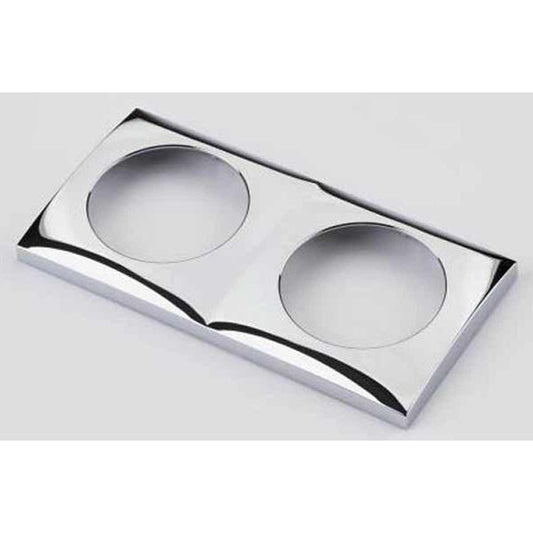 Cadre Berker double chromé