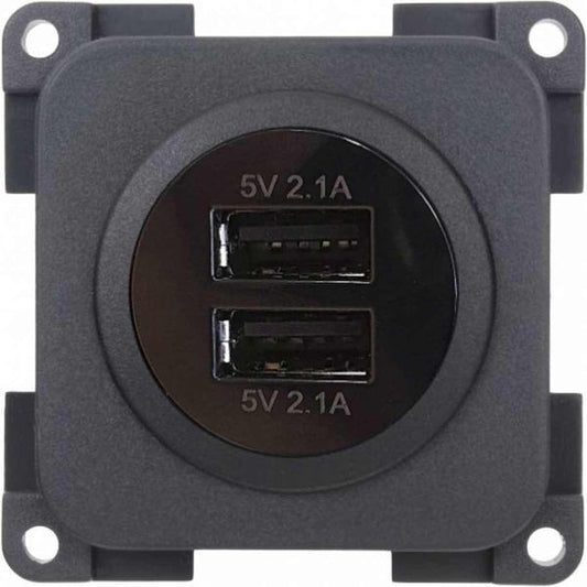 Double USB in CBE (2 x 2.1Amp)