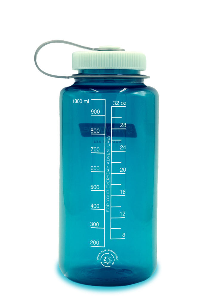 NALGENE 32oz / 1 Litre Wide Mouth Tritan Sustain - TROUT GREEN