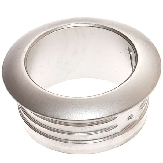 Mini Rosette Flush Fit Matt Nickel