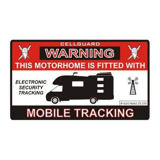 Tracking-Aufkleber für Wohnmobile