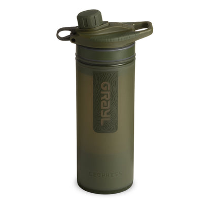 GRAYL Geopress Wasserreinigerflasche – Covert Edition – Olive Drab