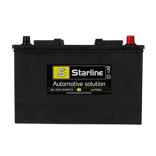 Starline 663 Commercial Starterbatterie FLA (105Ah / + Rechts, - Links)