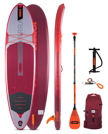 Jobe YARRA 10.6 Inflatable Paddle Board Package - RED