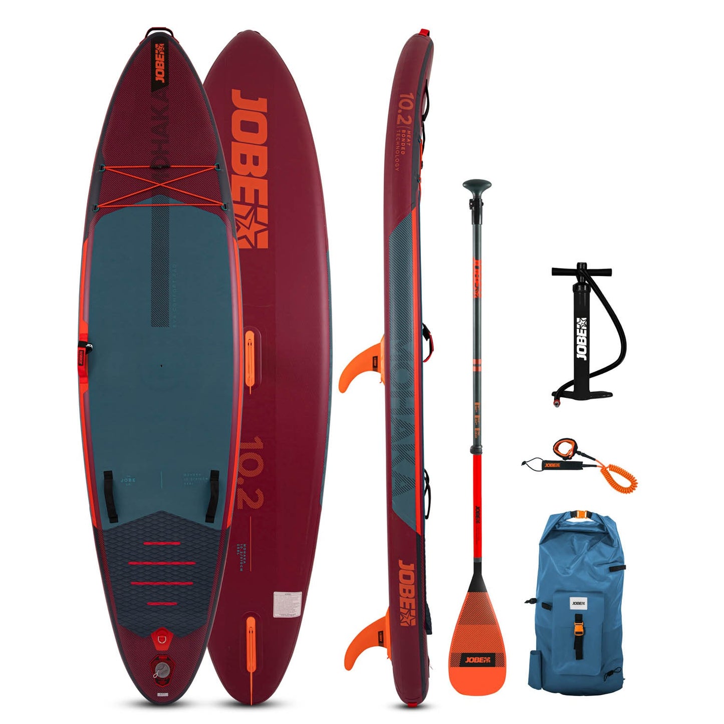 Jobe Mohaka 10.2 aufblasbares Paddle-Board-Paket