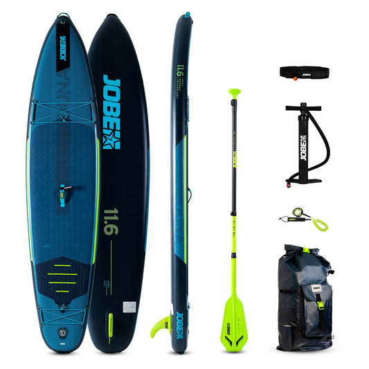 Jobe Duna 11.6 aufblasbares Paddle-Board-Paket, Stahlblau