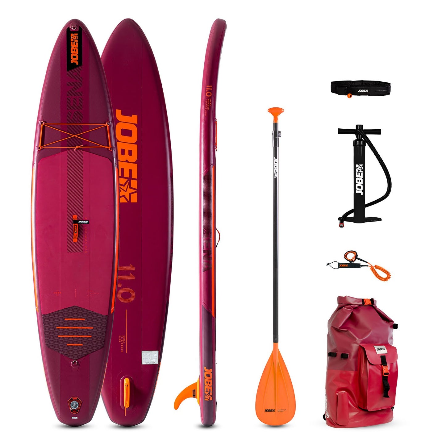 Jobe Sena 11.0 aufblasbares Paddle-Board-Paket