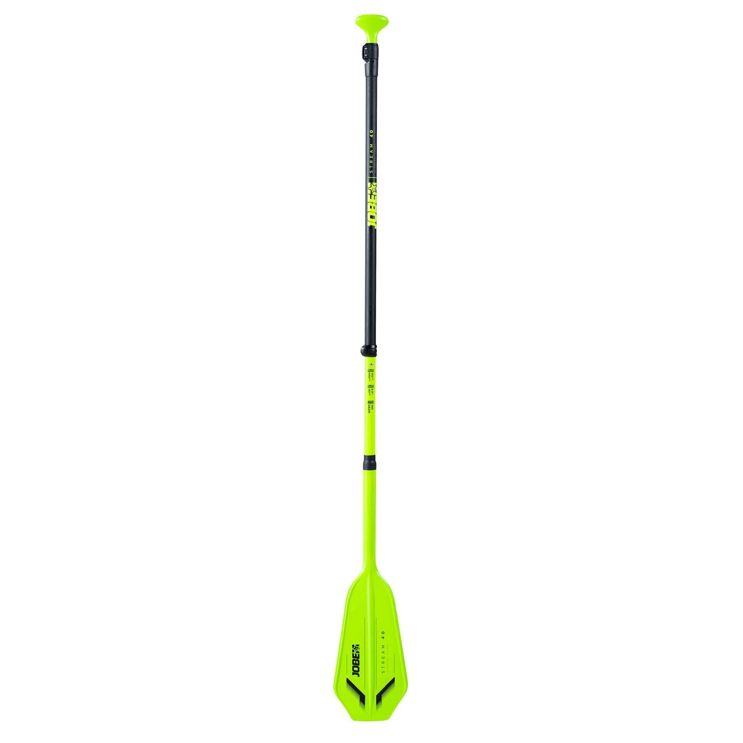 Jobe Stream Carbon 40 SUP Paddel Limette 3-teilig