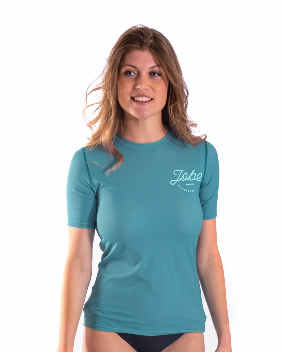 Jobe Rash Guard - Loose Fit - Womens - Vintage Teal – Igneous-sports