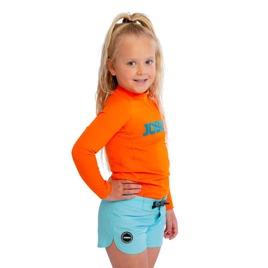 Jobe Rash Guard Langarm Kinder Feuerorange