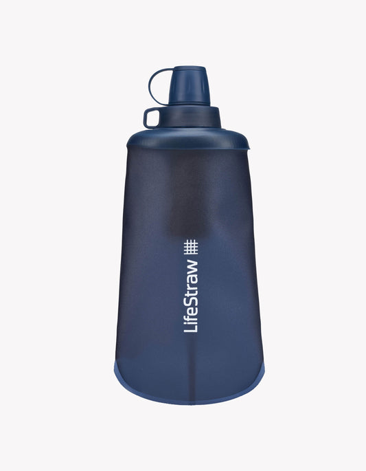 LifeStraw Peak Series 650 ml Quetschflasche – Bergblau