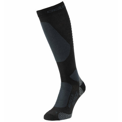 Odlo The PRIMALOFT MUSCLE FORCE warm compression sock - graphite grey