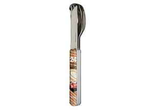 Gerades magnetisches Besteck von Akinod (Spiegelglanz) – 24 Stunden von Le Mans „1963“