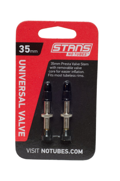 Stans NoTubes Universal Presta Valve Stems Brass