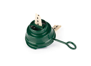 Feuerhand Burner with Wick - Moss Green