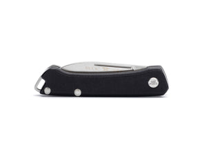 Buck Saunter Drop Point Knife - Black Micarta