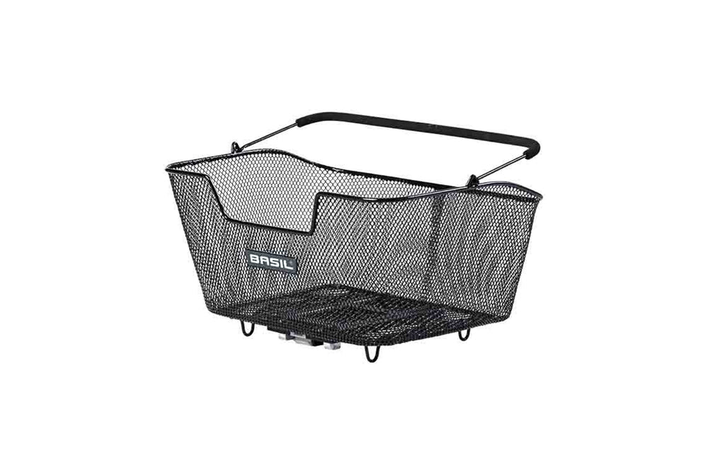 Basil BASE M MIK REAR BASKET BLACK