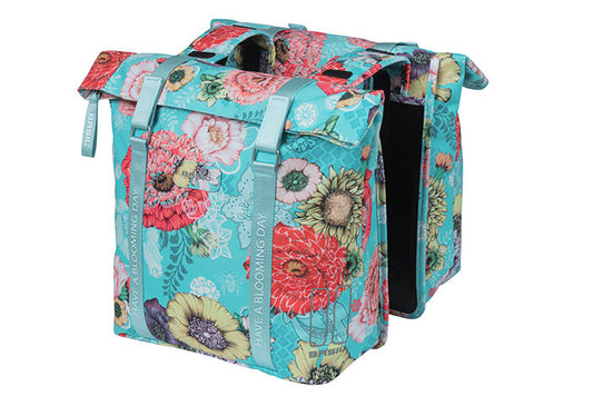 Basil Bloom Field Doppelpacktasche 28–35 l, himmelblau