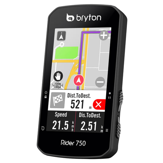 ORDINATEUR CYCLE GPS BRYTON RIDER 750E