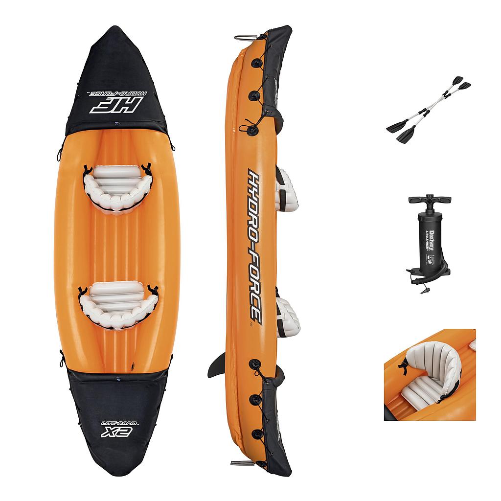 Hydro-Force Lite Rapid 10ft 6' 2-Personen-Kajak-Set