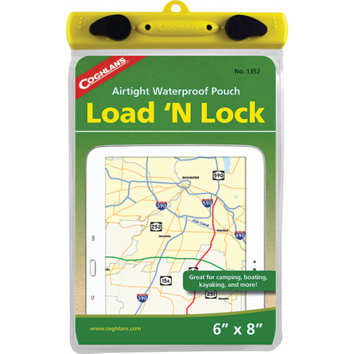 Coghlan Load N lock Waterproof Pouch 5.5" x 8" x 2"     **