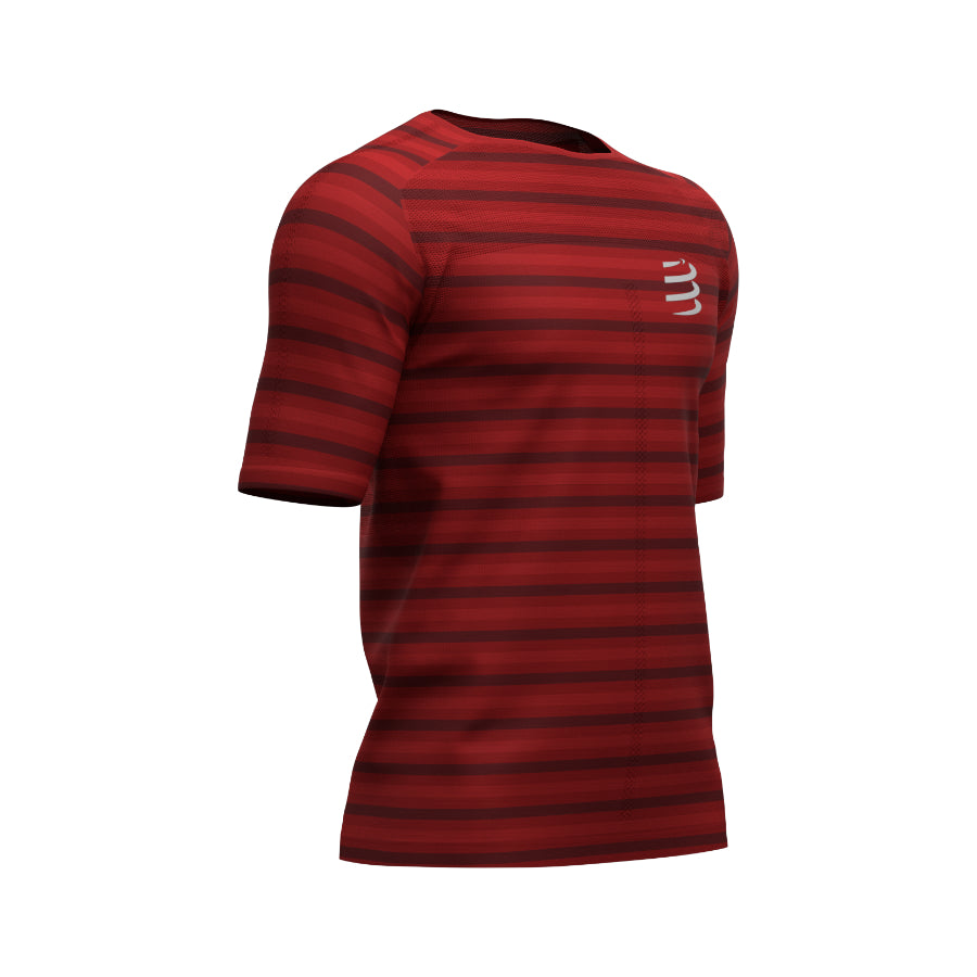 T-SHIRT COMPRESSPORT PERFORMANCE - ROUGE