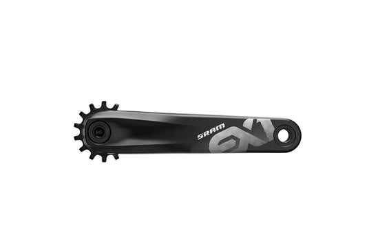 Sram SRAM EX1 Kurbel ISIS Schwarz Kompatibel mit Bosch, Broseand Ya