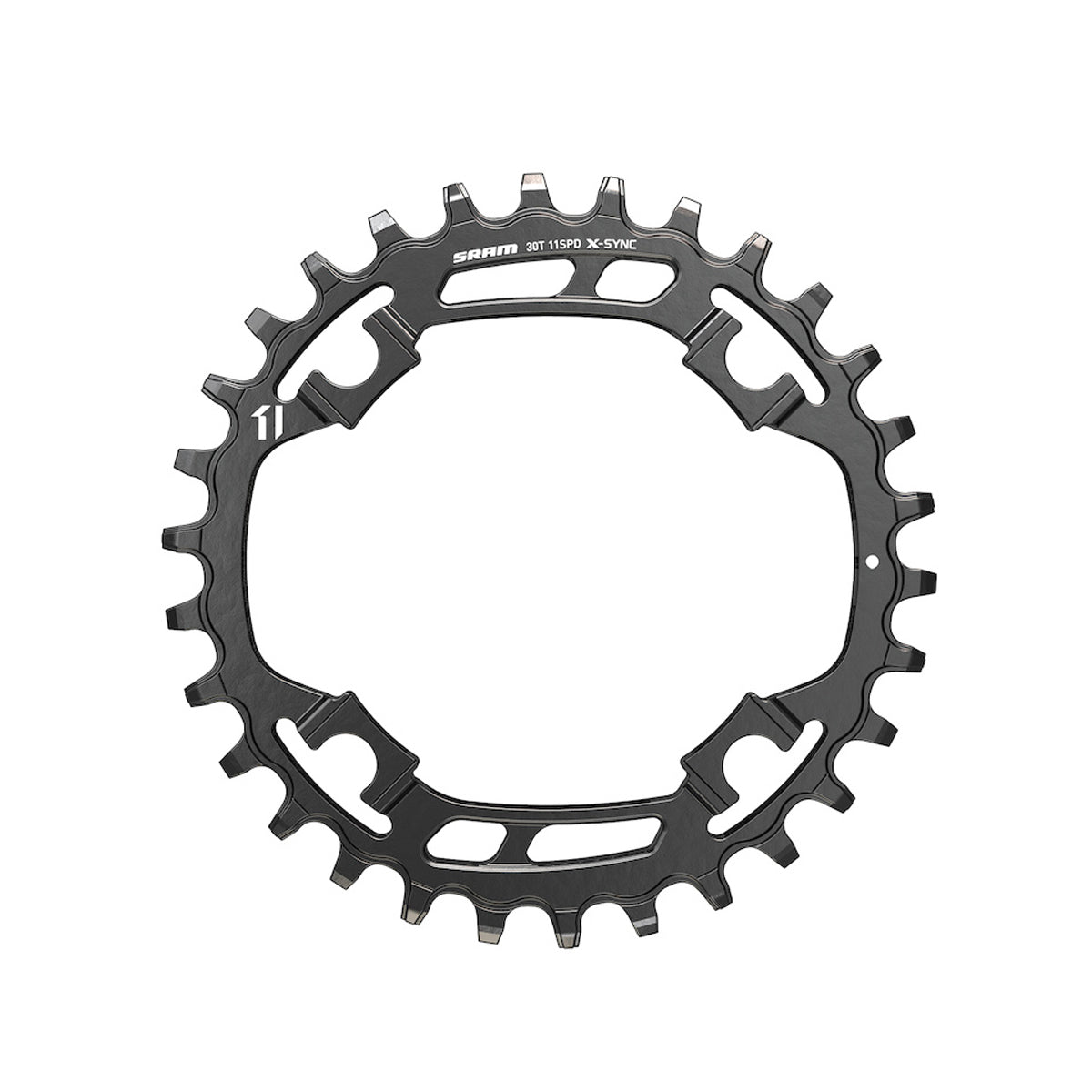 SRAM ANNEAU DE CHAÎNE X-SYNC 1X11 ACIER 30T 94BCD ACIER 3.5MM NOIR