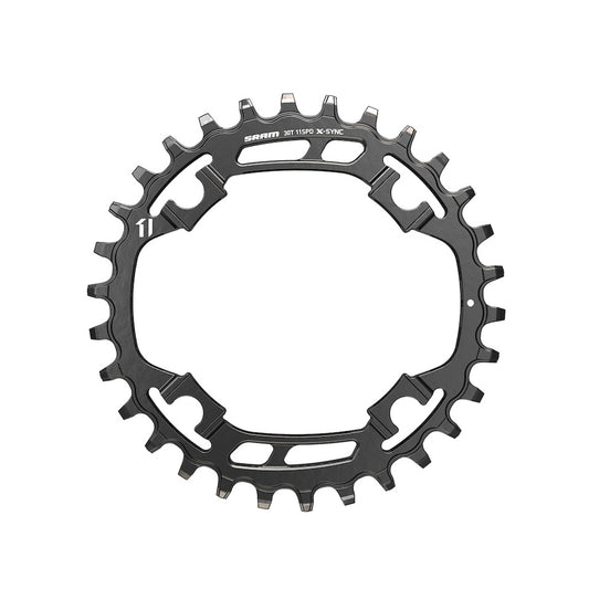 SRAM CHAIN RING X-SYNC 1X11 STEEL 30T 94BCD STEEL 3.5MM BLACK