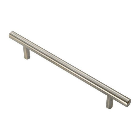 AG T Bar Handle 128mm Brushed Nickel