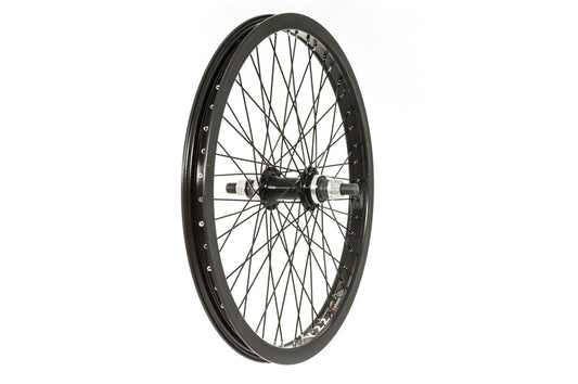 Roue arrière BMX Raleigh, 48h, axe 14 mm, noire