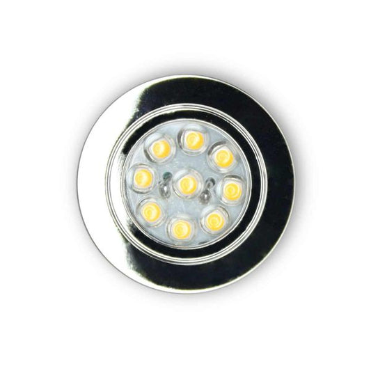Downlight Encastrable Diamètre 45mm (12V / 1W / Blanc Chaud / IP20)