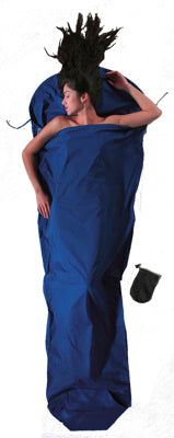 Cocoon Cotton Mummy Liner - Ultramarine Blue