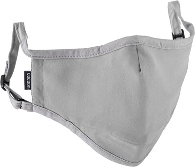 Seiden-Gesichtsmaske (S/M) – Sandgrau