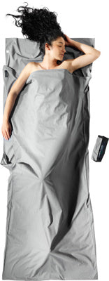 Drap de voyage Cotton Insect Shield® - Gris Safari