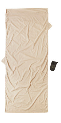 Drap de voyage Insect Shield® en coton égyptien - Sable