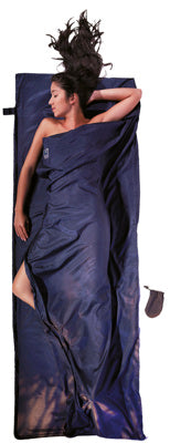 Reiselaken aus Seide/Baumwolle – Coupler – Tuareg