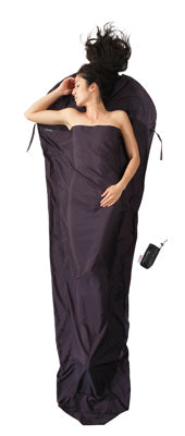 Thermolite® Silkweight Mummy Liner – Vulkangrau