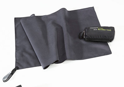 Large Ultralight Microfiber Towel - Manatee Grey