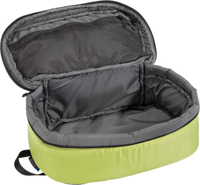 Large Padded Cube - Lime/Beluga Grey Inside