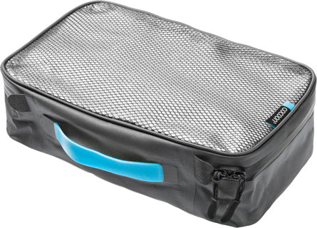 Medium Packing Cube with Laminated Net Top - Grey/Black